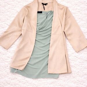 Tahari & Sincerely Jules NWT set Tan Women's Blazer